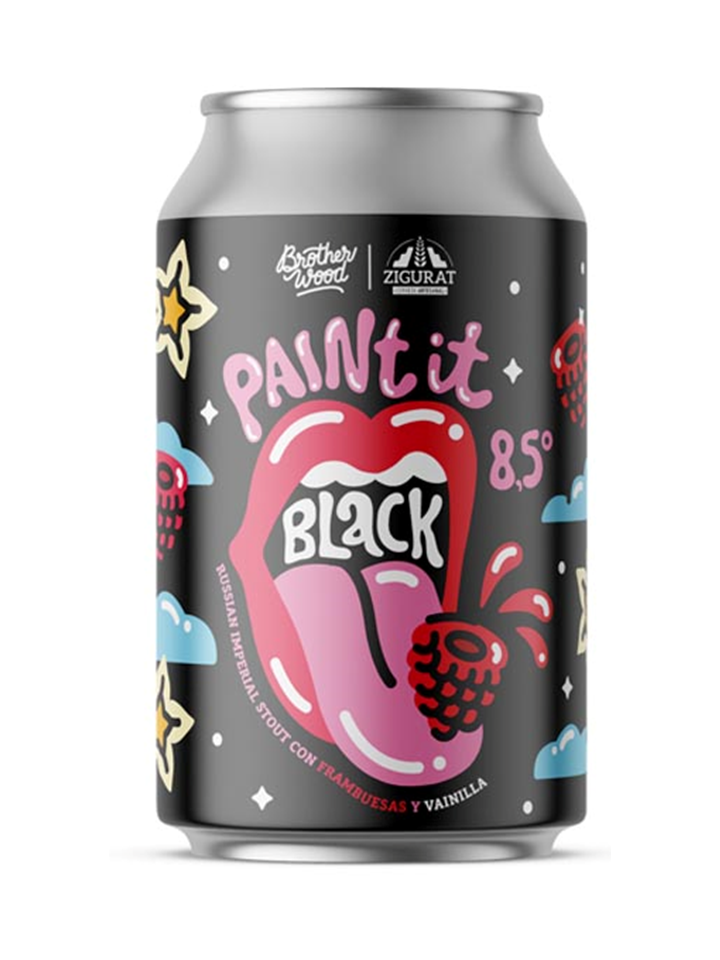Zigurat Paint it Black Cervezas del Mundo