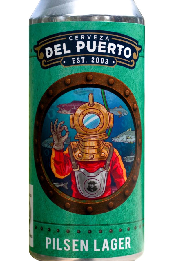 Cerveza del Puerto Pilsen lata 473ml