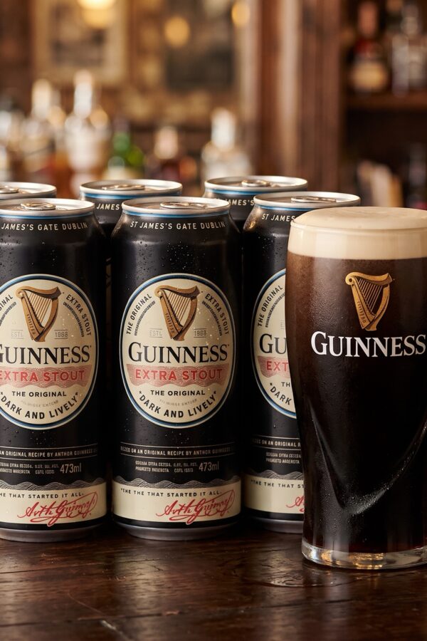 Pack 6 Guinness Extra Stout + Vaso